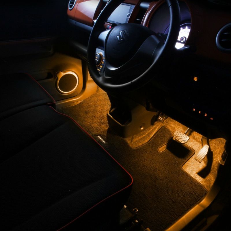 t/dさま 楽天市場】ハスラー(MR52S・92S)用LEDフットライトキット フット