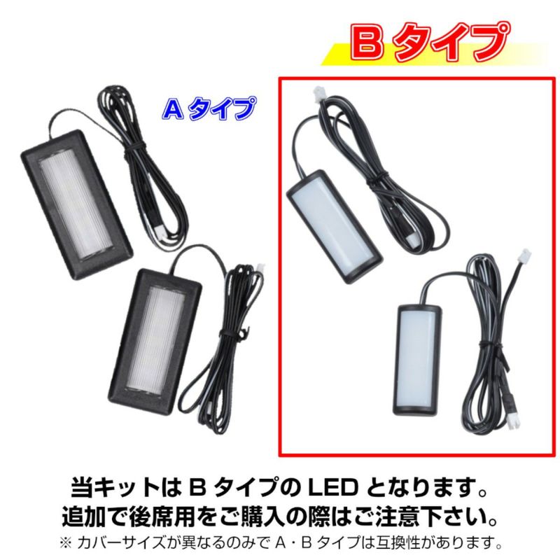 フィット/フィットハイブリッド(GK/GP5/GP6)専用LEDフットライト